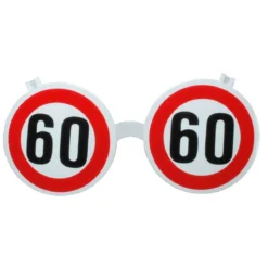 Geburtstagsgeschenk Sonnenbrille "60" Brille Geschenkidee