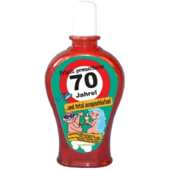 Geburtstagsgeschenk Shampoo "70" Spaßartikel