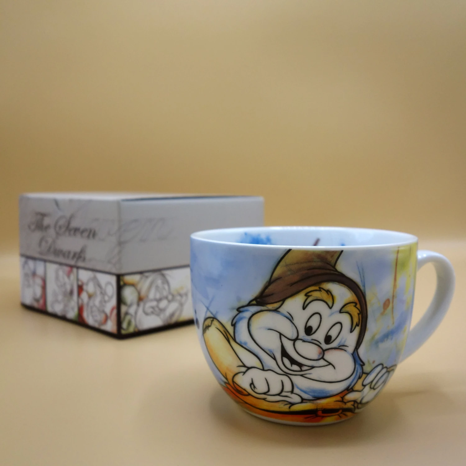 Egan Disney Milchkaffee Tasse 7 Zwerge Happy 1 Egan Disney Milchkaffee Tasse 7 Zwerge Happy