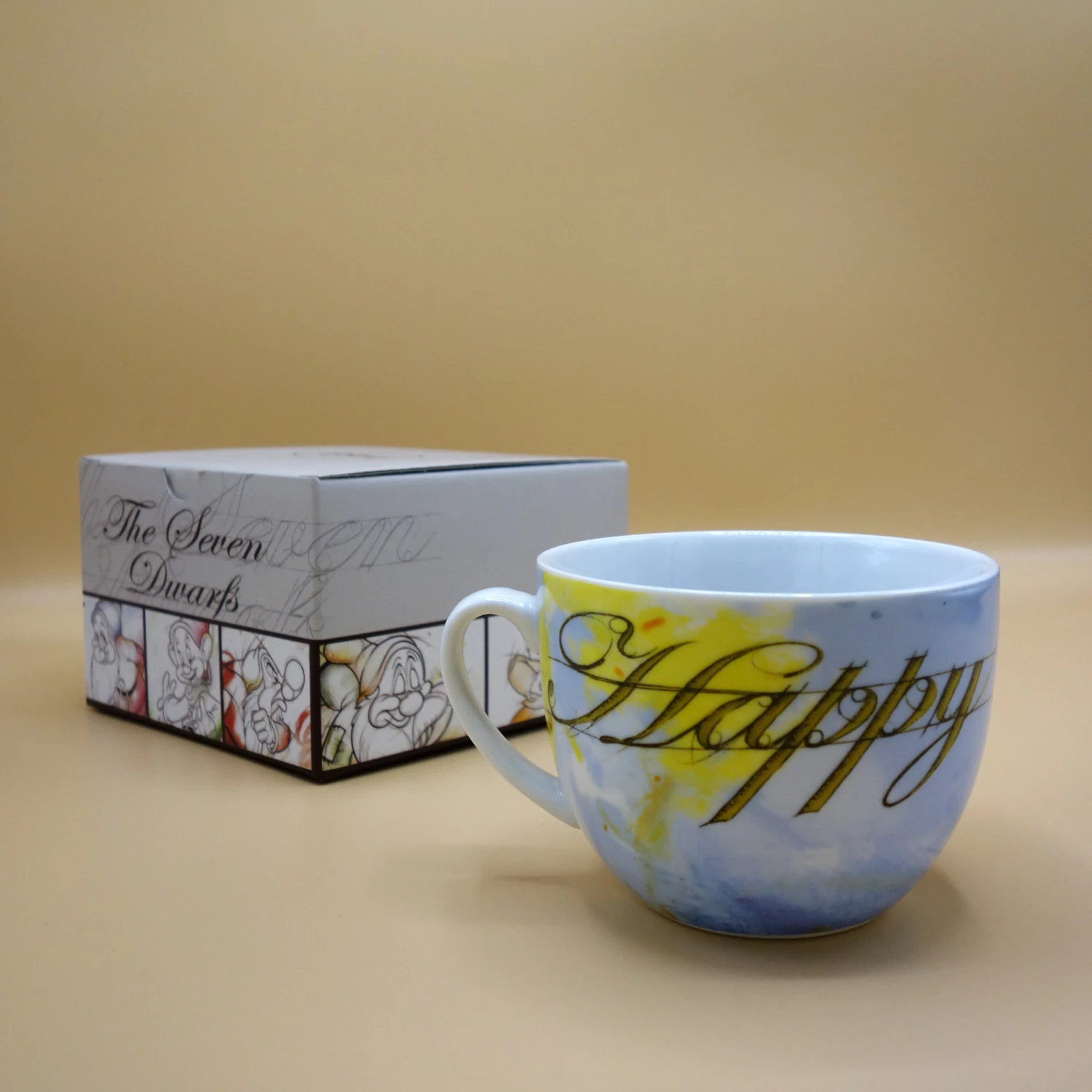 Egan Disney Milchkaffee Tasse 7 Zwerge Happy 2 Egan Disney Milchkaffee Tasse 7 Zwerge Happy – Bild 2