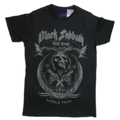 T-Shirt Black Sabbath The End Mushroom Cloud
