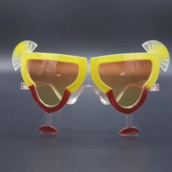 Partybrille Spassbrille Scherzartikel Brille Cocktailglas