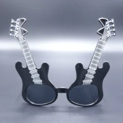 Partybrille Spassbrille Scherzartikel Brille Gitarre