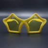 Partybrille Spassbrille Scherzartikel Brille Stern Gelb