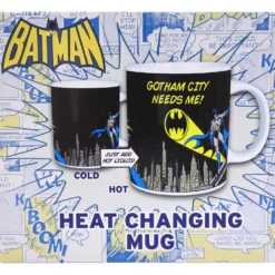 Batman Zaubertasse "Gotham City Needs Me" Heat Changing Mug -Disney DSC00152