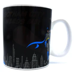 Batman Zaubertasse "Gotham City Needs Me" Heat Changing Mug -Disney DSC00155