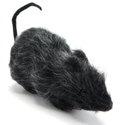 Halloween Deko Ratte Schwarz