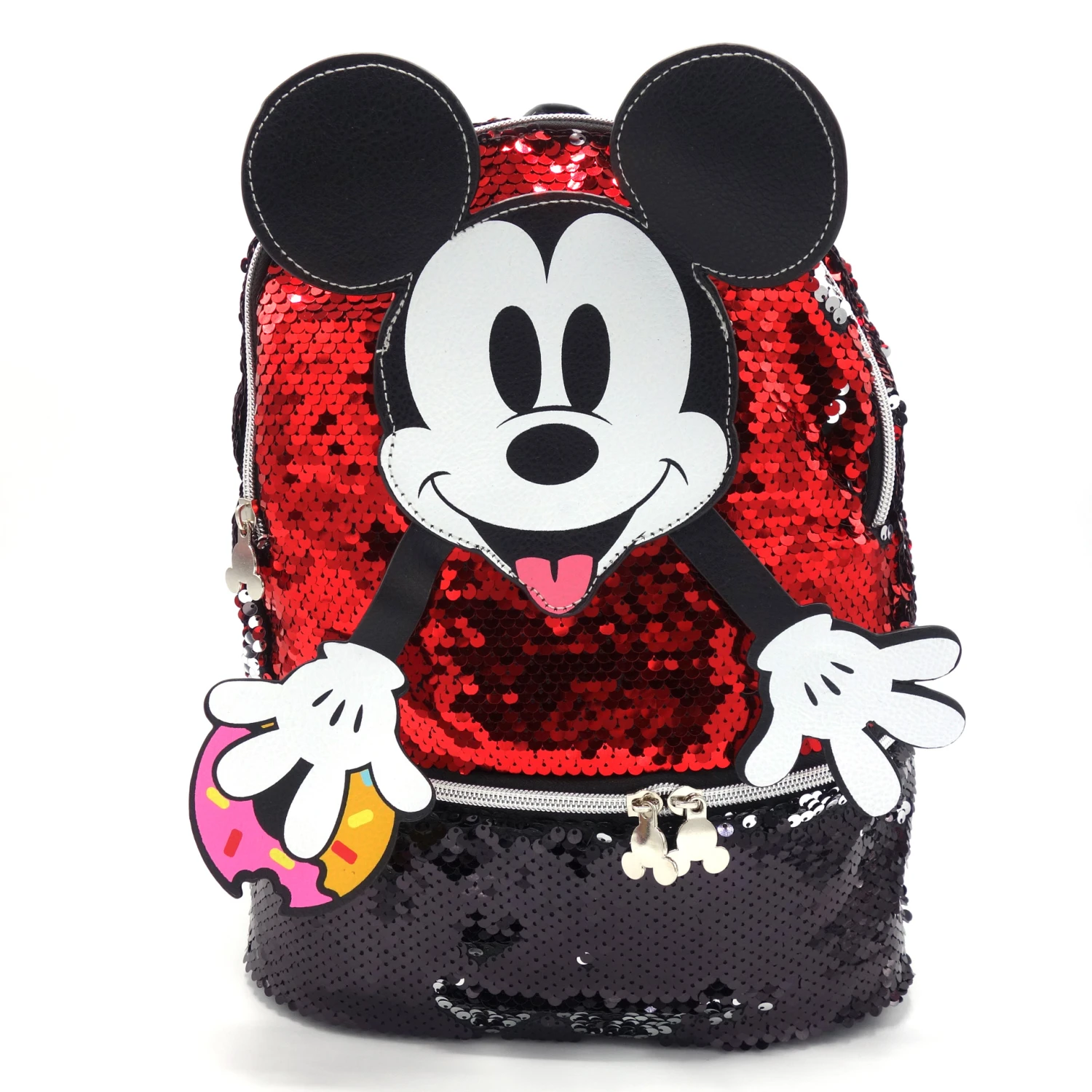 Disney Pailletten Rucksack Mickey Mouse Mit Donut