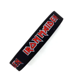 Iron Maiden Gummi Armband Wrist Band