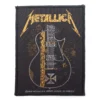 Band Patch Metallica Gitarre Aufnäher