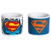 Superman Eierbecher Set 2er Set "Man Of Steel" Set Of Two Egg Cups