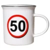 Geburtstagsgeschenk Tasse "50" Becher