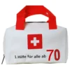 Geburtstagsdekoration "70" Geschenkidee 1. Hilfe Tasche Spaßgeschenk