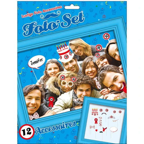 Geburtstagsdekoration Partyidee Foto-Set "30" Lustige Foto Accessoires 1 Geburtstagsdekoration Partyidee Foto-Set "30" Lustige Foto Accessoires