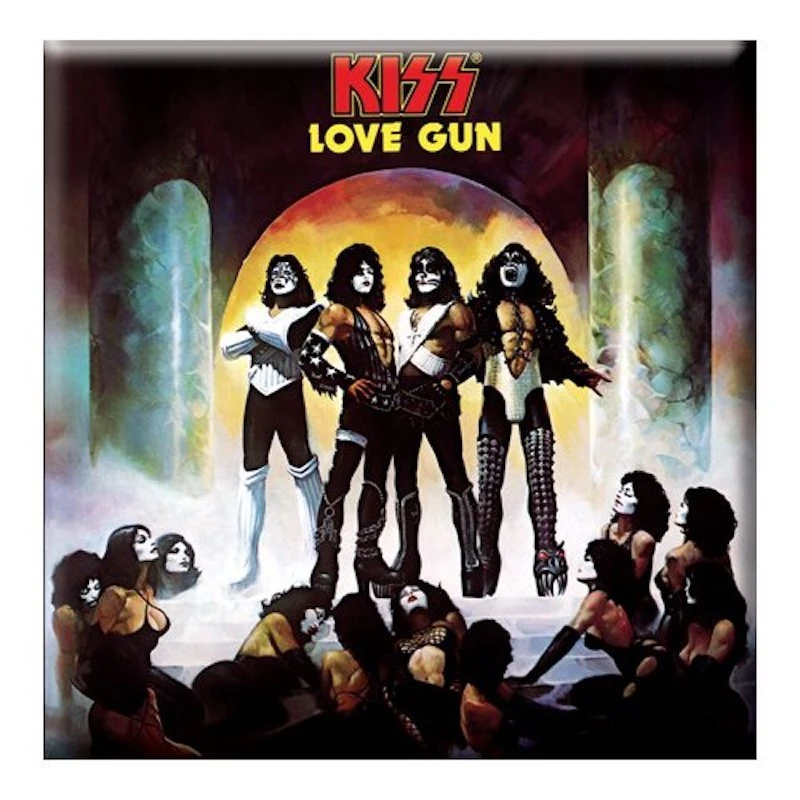 Magnet Kiss Love Gun Kühlschrankmagnet 1 Magnet Kiss Love Gun Kühlschrankmagnet