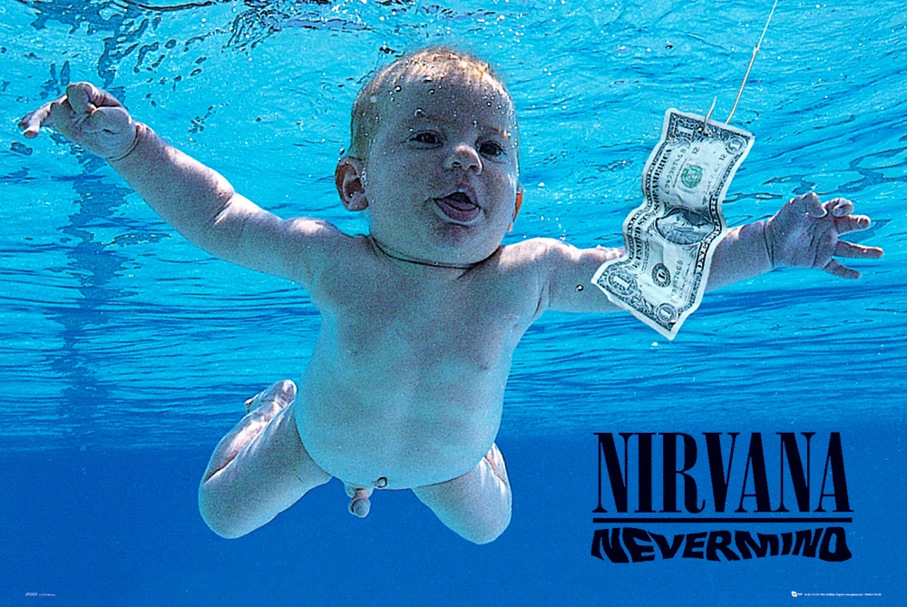 Poster Nirvana Nevermind 1 Poster Nirvana Nevermind