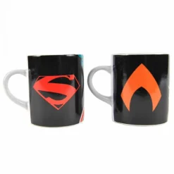 Justice League Espresso Tassen 2er-Set, Set Of Two Heat Change Mini Mugs -Disney MMUGJL02 4