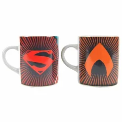 Justice League Espresso Tassen 2er-Set, Set Of Two Heat Change Mini Mugs -Disney MMUGJL02 5