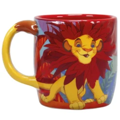 Disney Der König Der Löwen 3D Tasse Embossed Mug