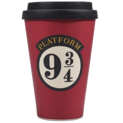 Harry Potter Bamboo Travel Mug Coffee To Go Becher "Platform 9 3/4"
