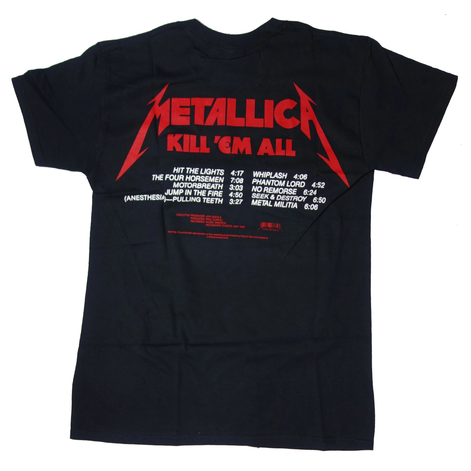 T-Shirt Metallica Kill 'Em All 3 T-Shirt Metallica Kill 'Em All – Bild 3