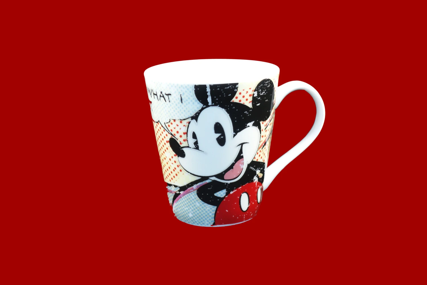 Egan Disney Becher Mickey Mouse "That's What I Want"