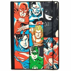 Justice League A5 Notizbuch A5 Notebook