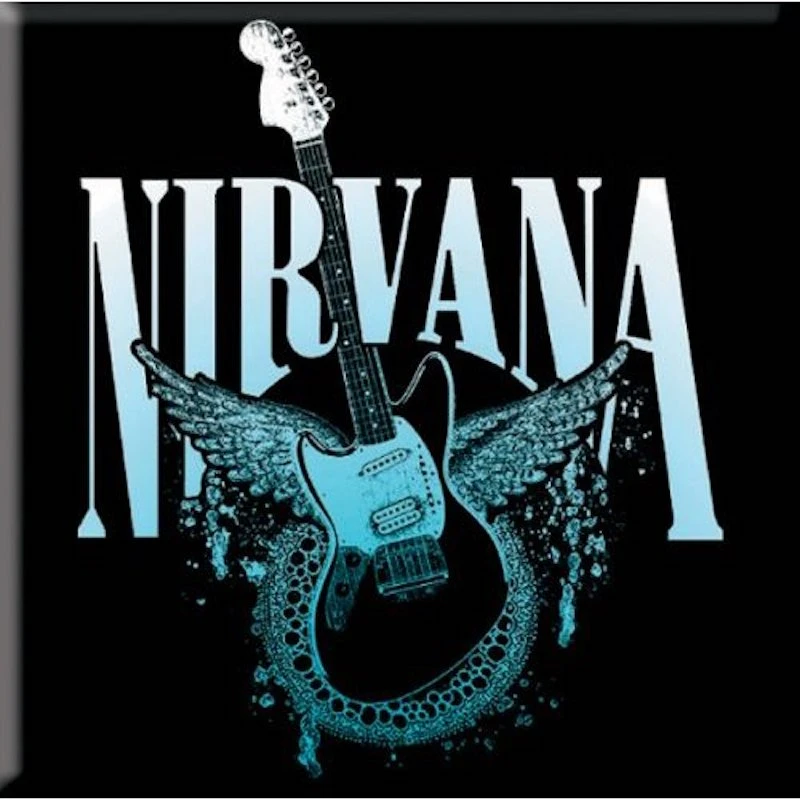 Magnet Nirvana Gitarre Kühlschrankmagnet 1 Magnet Nirvana Gitarre Kühlschrankmagnet