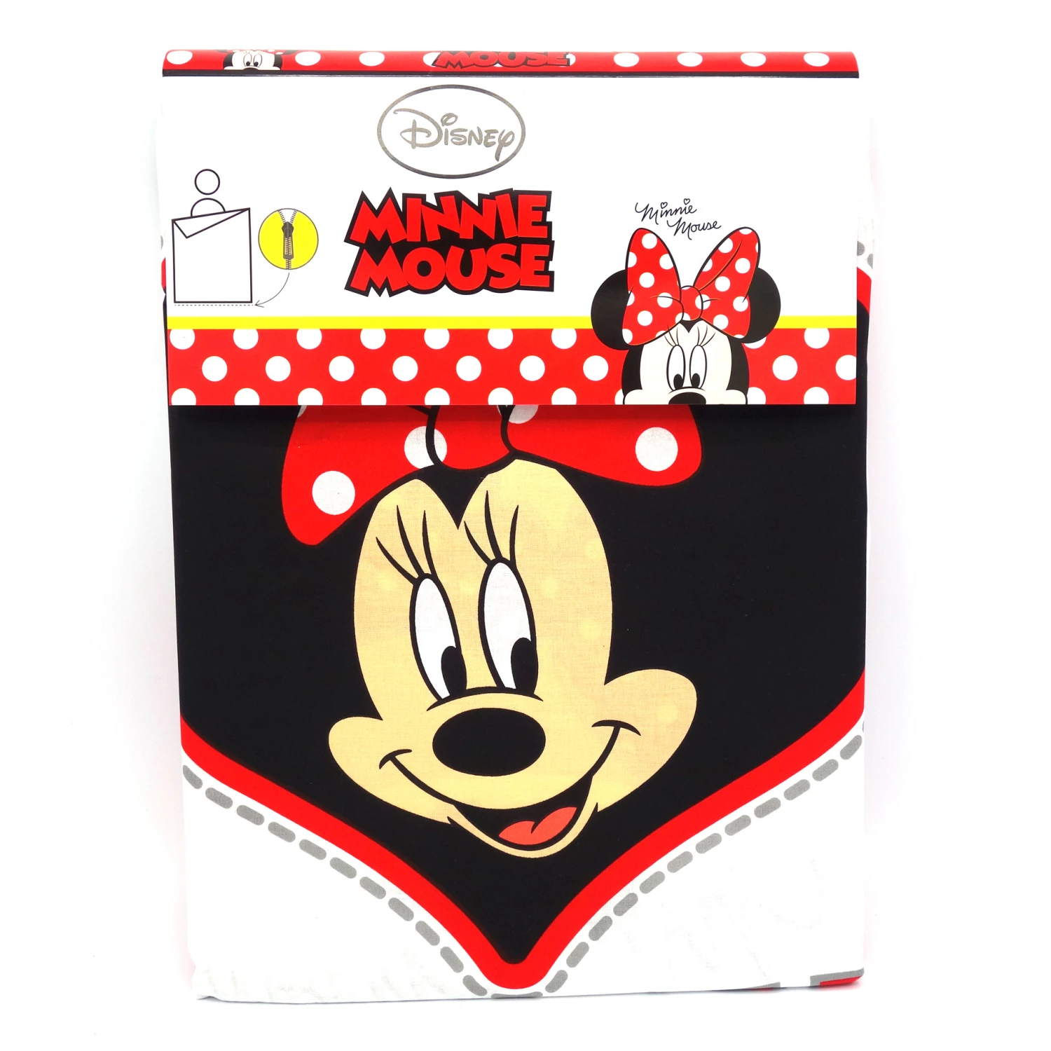 Disney Minnie Mouse Bettwäsche Rot Weiss