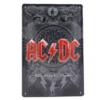 AC/DC Black Ice Retro Blech Schild