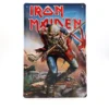 Iron Maiden Trooper Retro Blech Schild