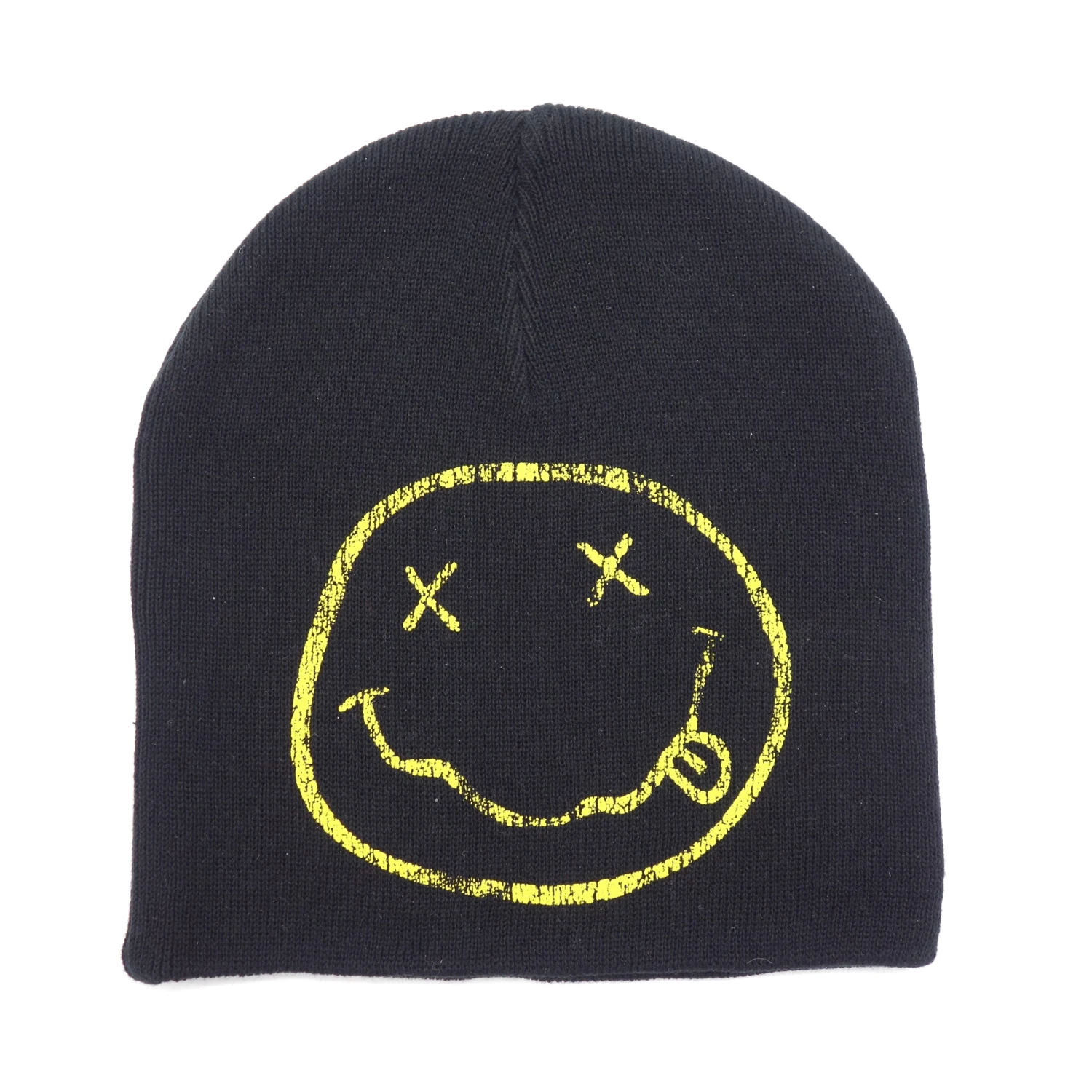 Mütze Beanie Nirvana Smiley 1 Mütze Beanie Nirvana Smiley