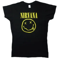 Lady T-Shirt Damen Nirvana Smiley